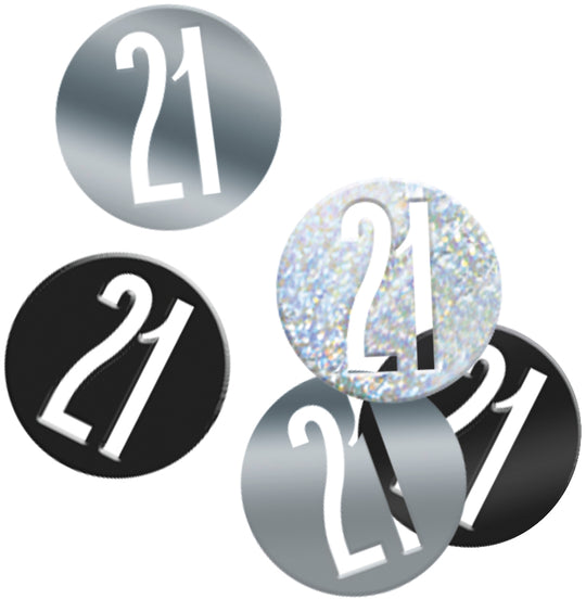 CONFETTI - 21st - BLACK