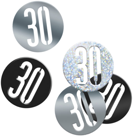 CONFETTI - 30th - BLACK
