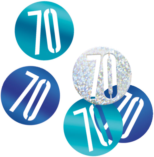 CONFETTI - 70th - BLUE