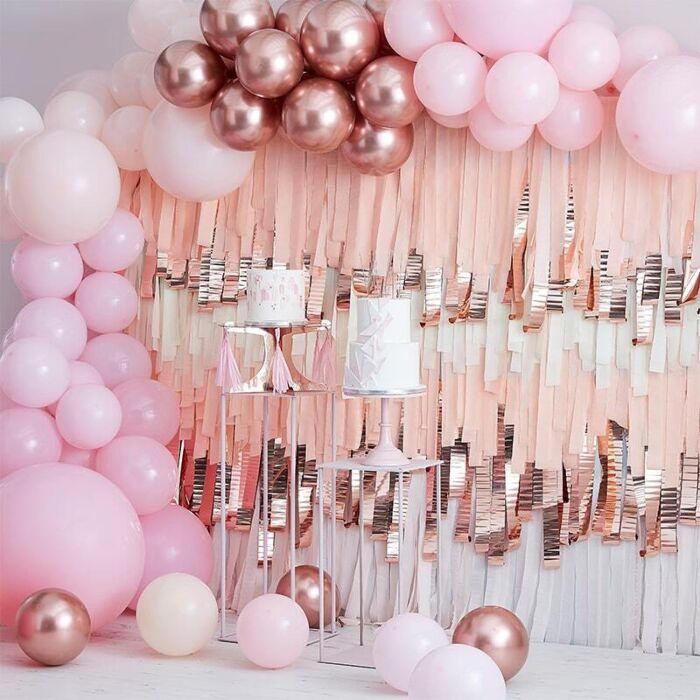 BALLOON ARCH KIT - PINK AND ROSE GOLD-BALLOON ARCH-Partica Party