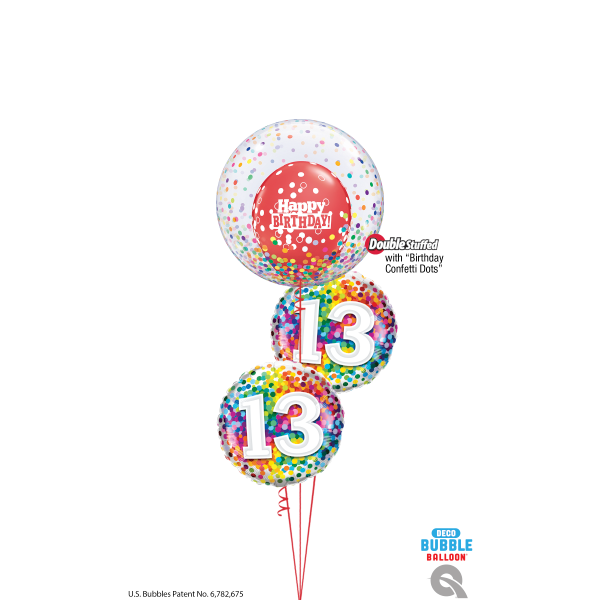 BALLOON BOUQUET - OH HAPPY DAY-BALLOON BOUQUET-Partica Party