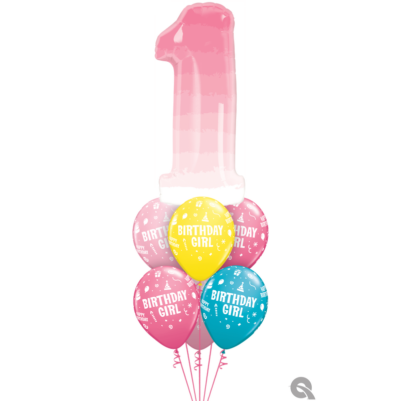 BALLOON BOUQUET - SHE'S ONEderful!-BALLOON BOUQUET-Partica Party