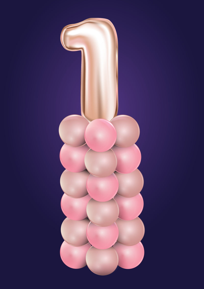 CUSTOM AGE TOWER-BALLOON TOWER-Partica Party