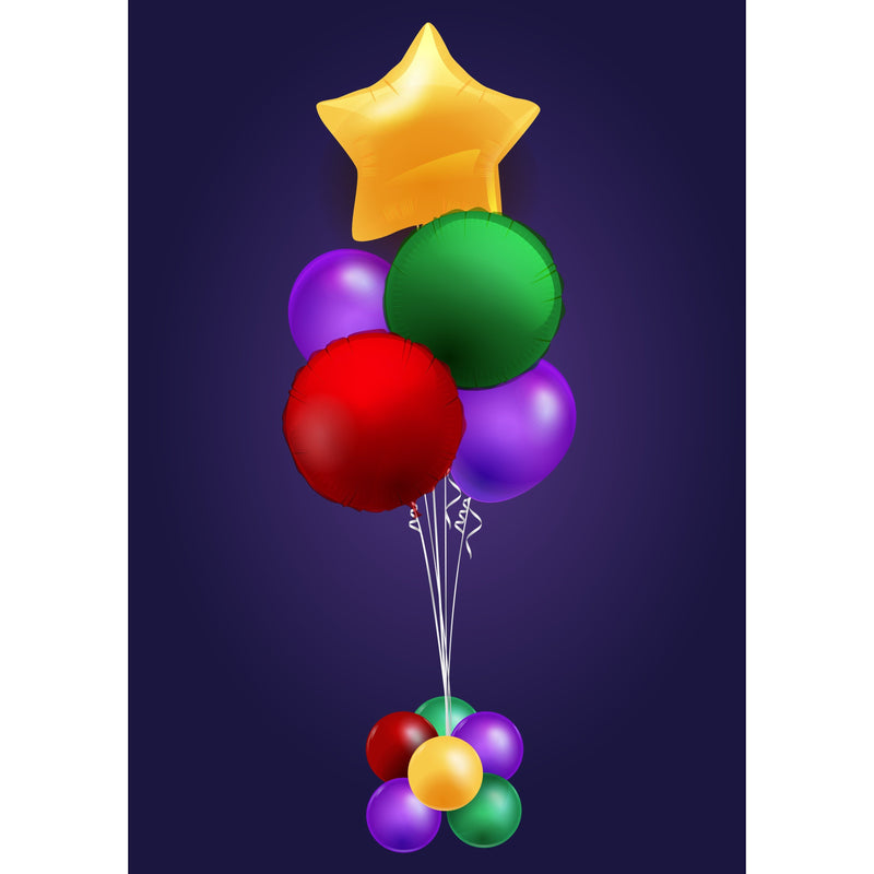 Custom Kids Party Balloon Bouquet-CUSTOM BUBBLE-Partica Party