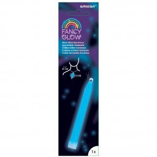FANCY GLOW STICK NECKLACE - BLUE