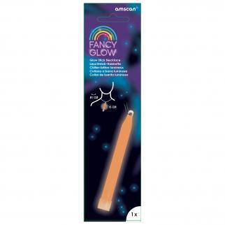FANCY GLOW STICK NECKLACE - ORANGE