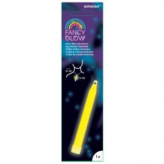 FANCY GLOW STICK NECKLACE - YELLOW