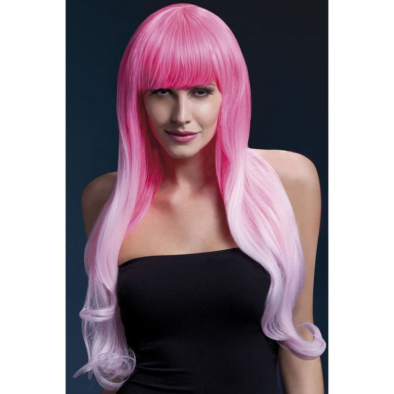 FEVER EMILY WIG - 2-TONE PINK-FEVER WIGS-Partica Party