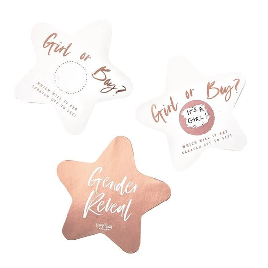 GENDER REVEAL - SCRATCH CARDS - TWINKLE TWINKLE