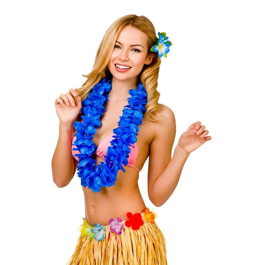 HAWAIIAN LEI - ROYAL BLUE