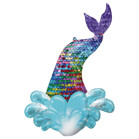 JUMBO FOIL - MERMAID SEQUIN TAIL