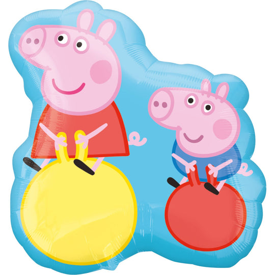 JUMBO FOIL - PEPPA PIG & GEORGE