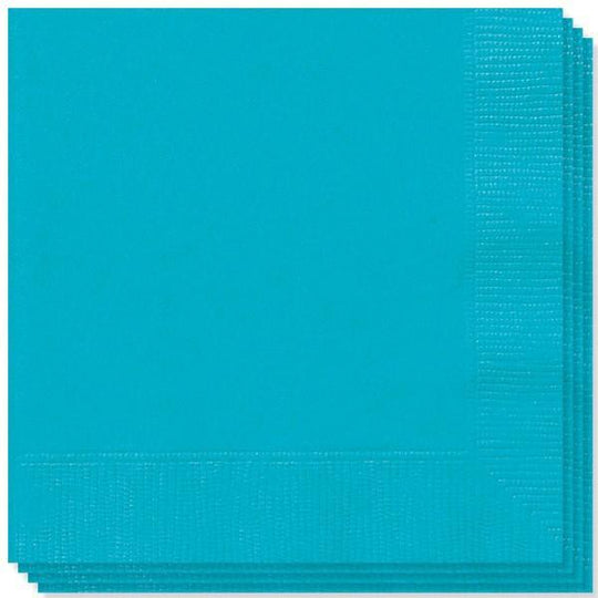 NAPKINS - CARIBBEAN BLUE - PACK OF 20