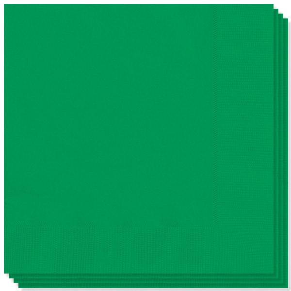 NAPKINS -EMERALD GREEN - PACK OF 20-NAPKINS-Partica Party