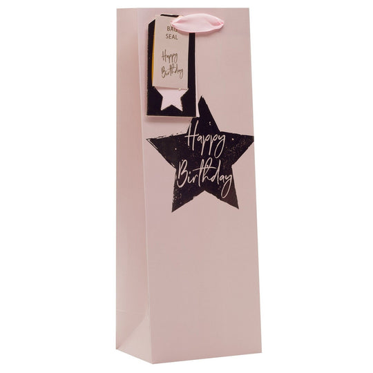 PINK STAR BOTTLE BAG