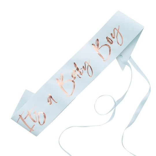SASH - IT'S A BABY BOY - BLUE