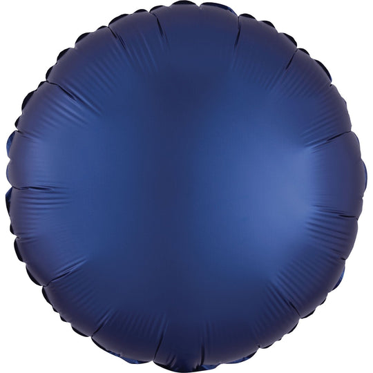 SILK LUSTRE - CIRCLE - NAVY