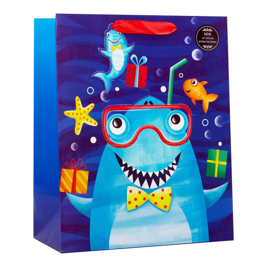 SHARK FLAP LARGE GIFT BAG