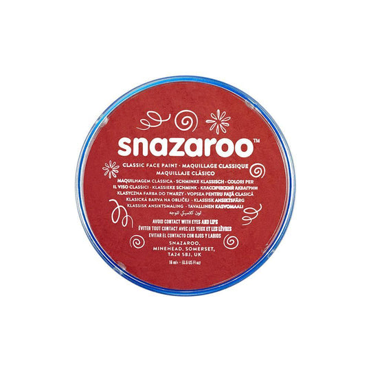 SNAZAROO FACE PAINT - BURGUNDY - 18ML