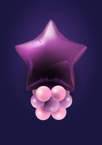 Personalised Table Centerpiece Balloon - Mother's Day