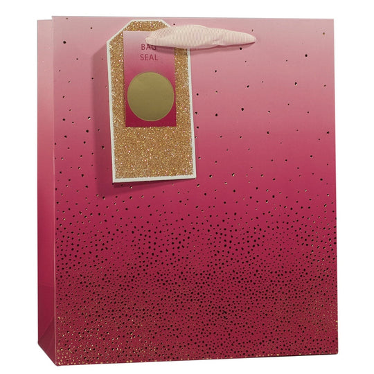 OMBRE CONFETTI PINK MEDIUM BAG