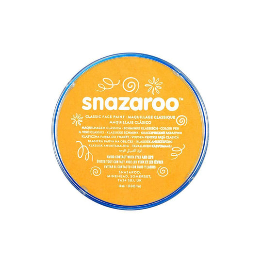 SNAZAROO FACE PAINT - OCHRE YELLOW - 18ML