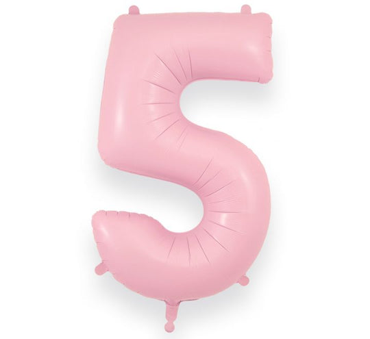 JUMBO NUMBER - 5 - MATTE PINK