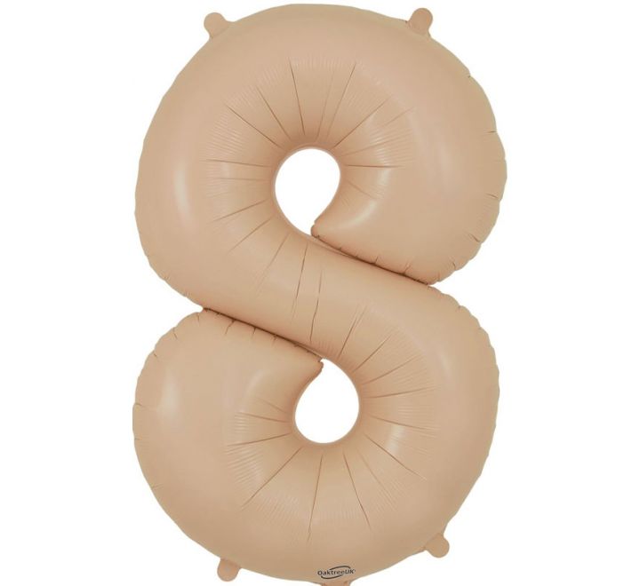 JUMBO NUMBER - 8 - MATTE NUDE