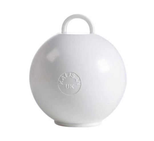 BUBBLE BALLOON WEIGHT - WHITE