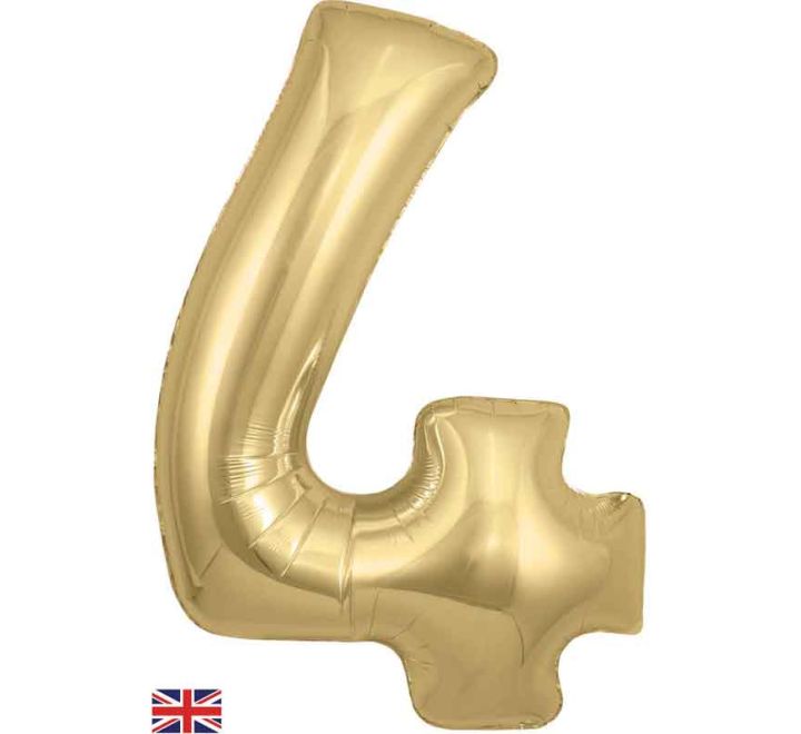 JUMBO NUMBER - 4 - GOLD SILK