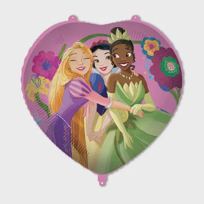 18" FOIL - DISNEY PRINCESS HEART