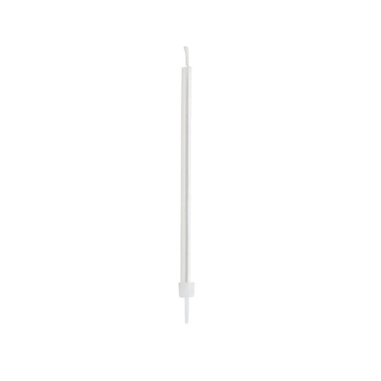 CANDLES - WHITE SKINNY - PACK OF 12