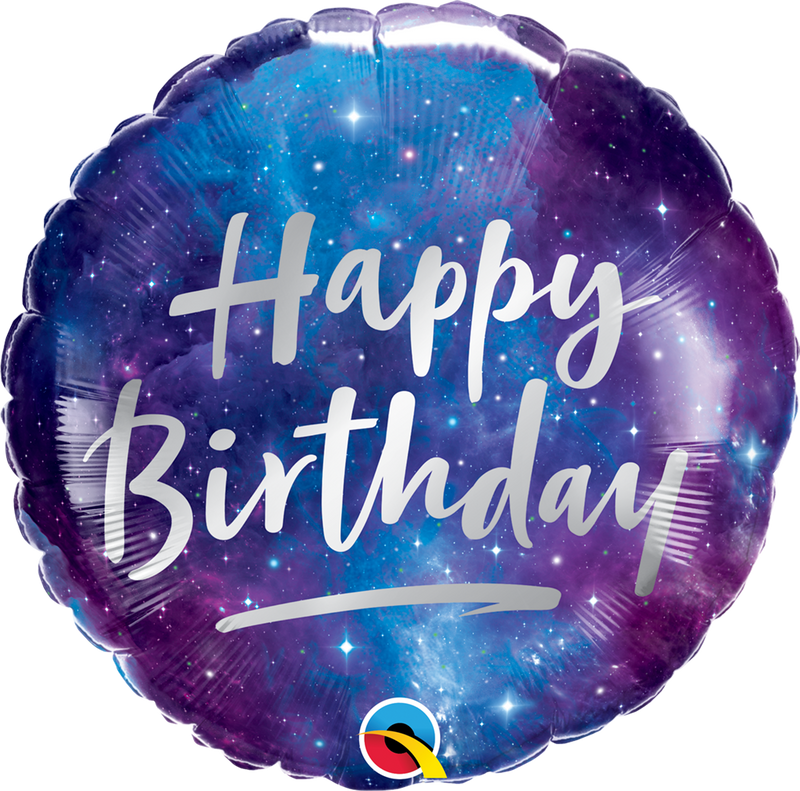 18" FOIL - BIRTHDAY GALAXY