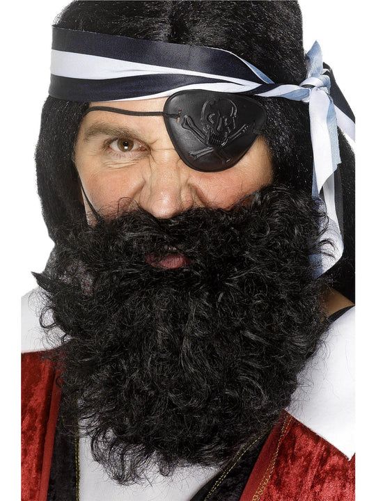 DELUXE PIRATE BEARD - BLACK