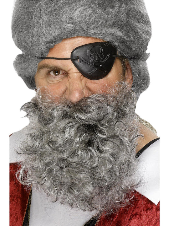 DELUXE PIRATE BEARD - GREY