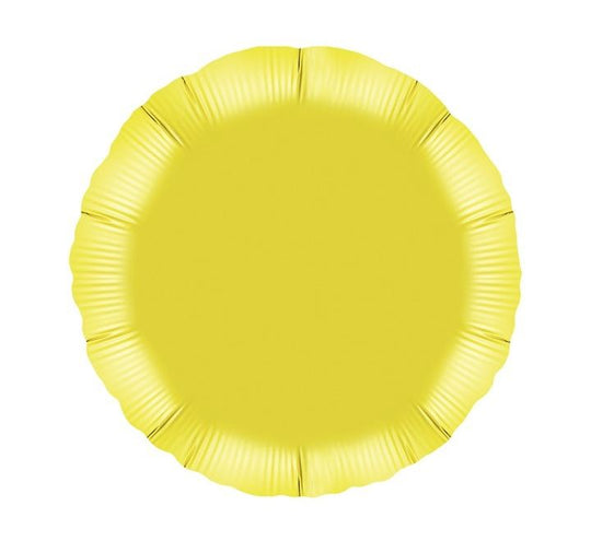 METALLIC - CIRCLE - YELLOW
