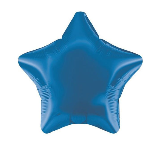 METALLIC - STAR - BLUE