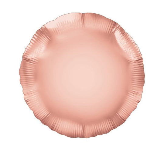 METALLIC - CIRCLE - ROSE GOLD
