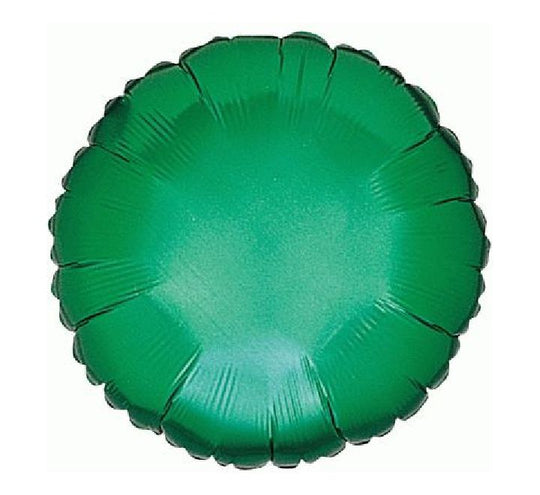 METALLIC - CIRCLE - GREEN