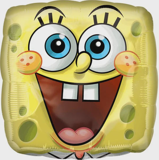 18" FOIL - SPONGEBOB SQUARE FACE