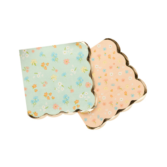 NAPKINS - FLORAL TEA PARTY - PACK OF 16