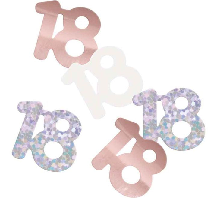 CONFETTI - 18th - ROSE GOLD GLITZ