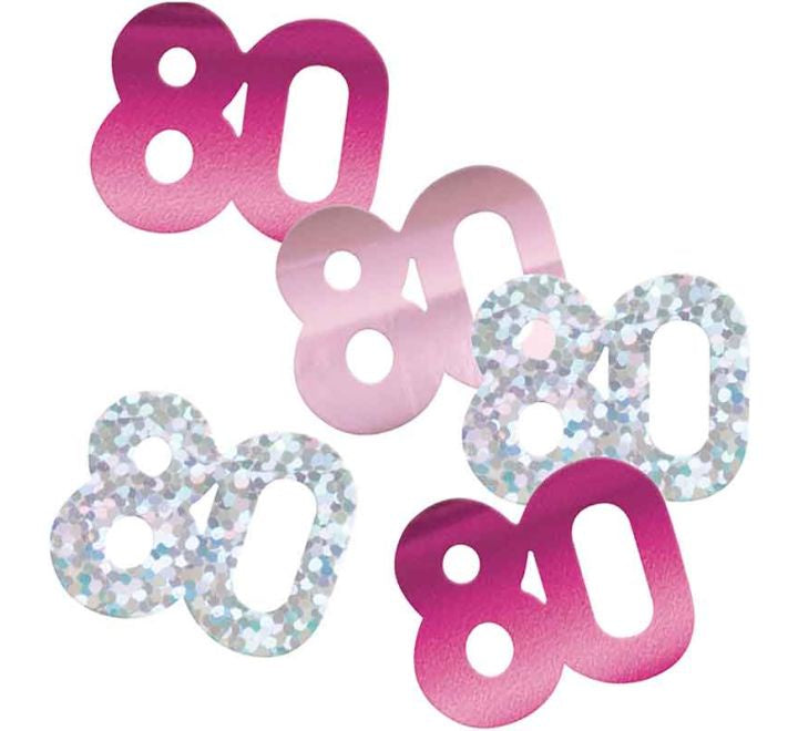 CONFETTI - 80th - PINK GLITZ