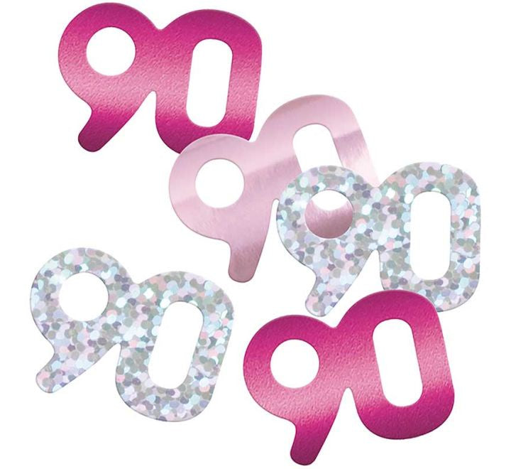 CONFETTI - 90th - PINK GLITZ