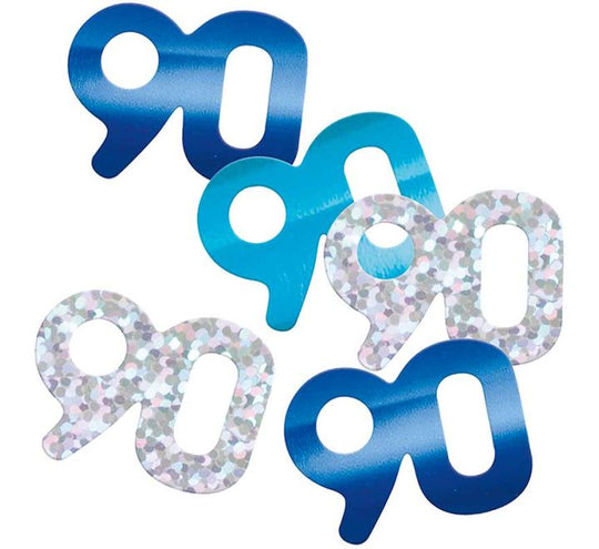 CONFETTI - 90th - BLUE GLITZ