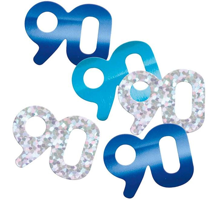 CONFETTI - 90th - BLUE GLITZ