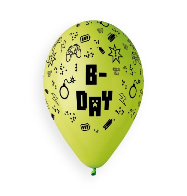13" LATEX - TNT B-DAY FUN - PACK OF 6