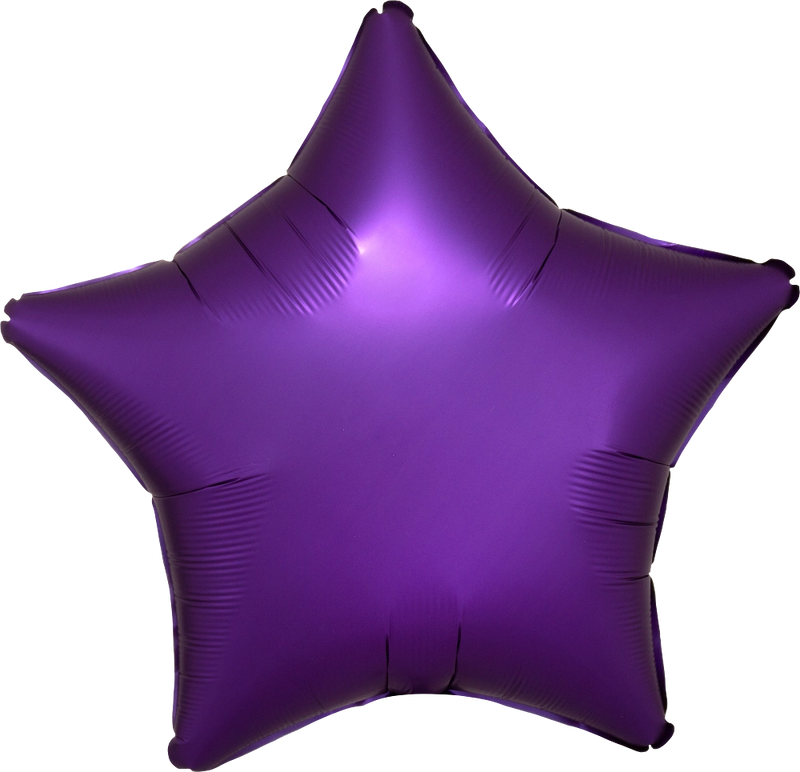 SATIN LUXE - STAR - PURPLE ROYALE - Partica Party