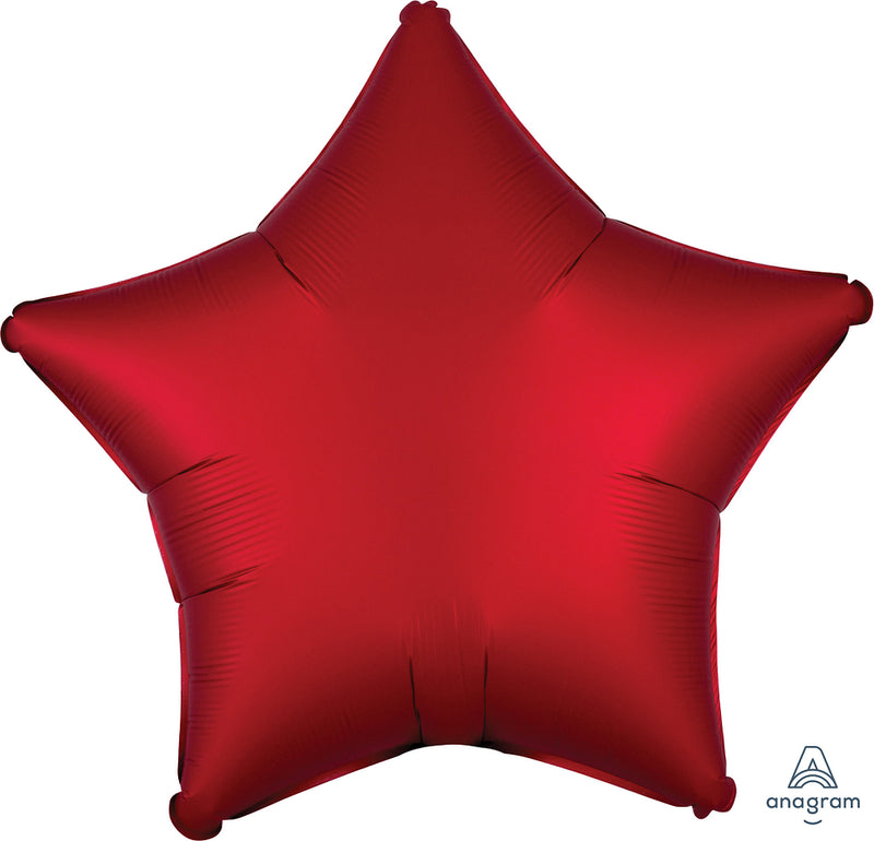 SATIN LUXE - STAR - SANGRIA