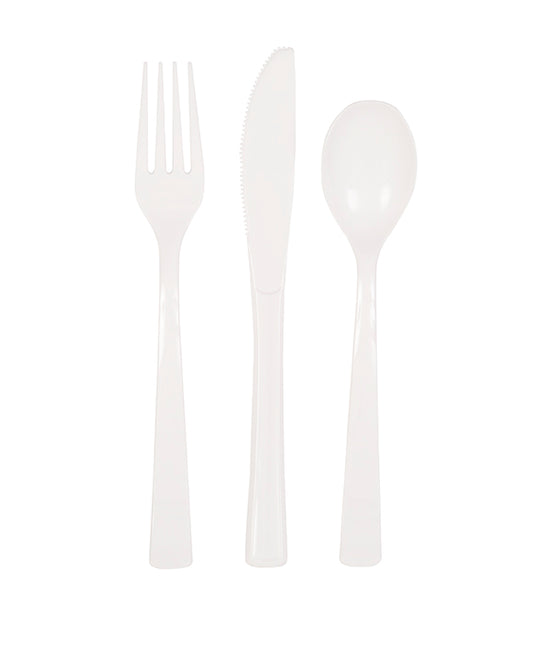 CUTLERY - BRIGHT WHITE